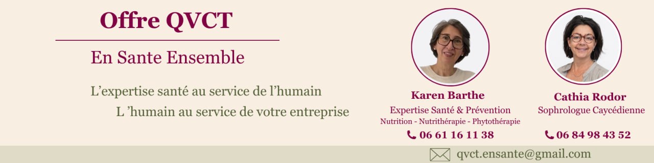 Karen Barthe et Cathia Rodor, binôme d'infirmières de l'offre QVCT En Santé Ensemble
